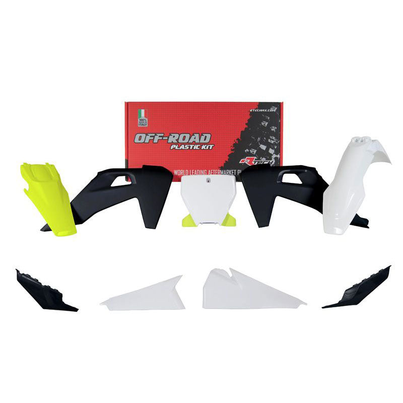 Kit plastiche Husqvarna TC FC TX FX 2019-2022 - Bianco Giallo Nero