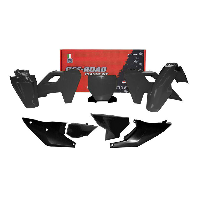 Kit plastiche Husqvarna TC FC TX FX FS 2023-2024 - Nero