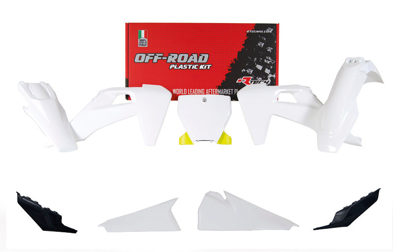 Kit plastiche Husqvarna TC FC TX FX 2019-2022 - Bianco Giallo Grigio