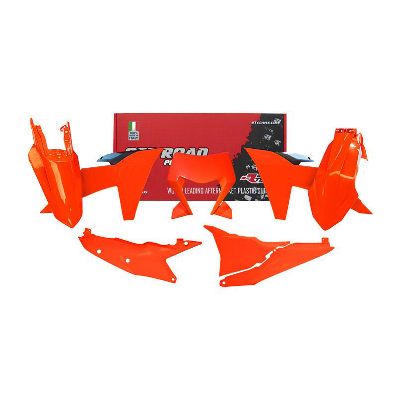 KTM EXC EXCF XC-W 2024 plastic kit - Fluo Orange
