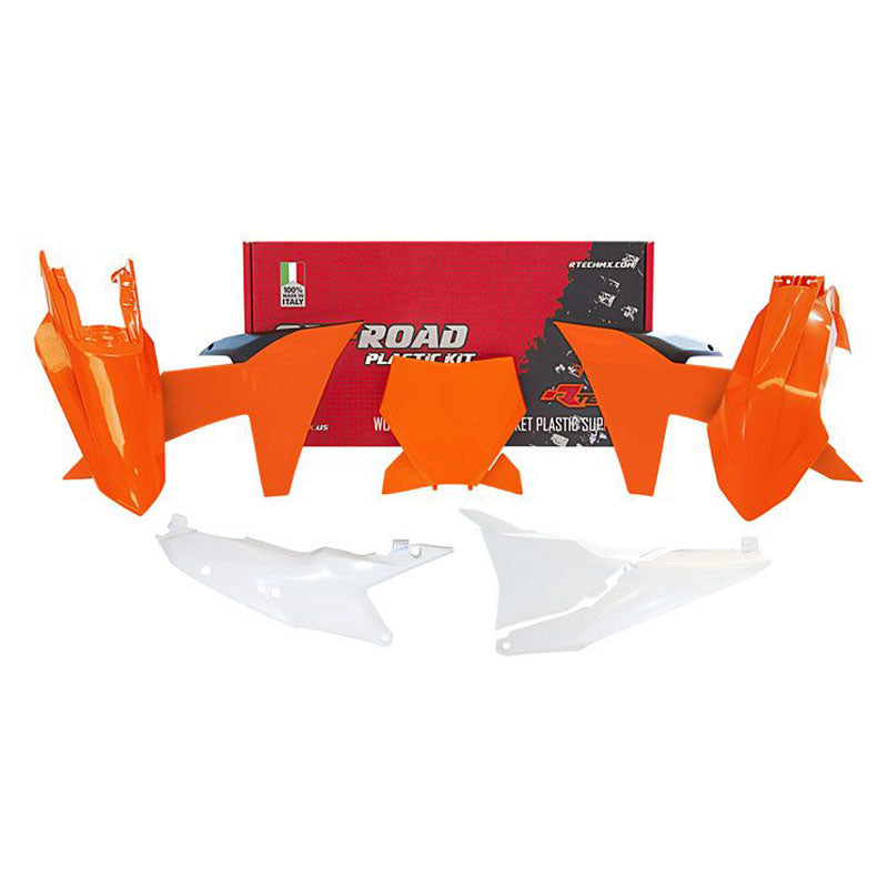 KTM SX SXF XC XCF 2023-2024 plastic kit - Orange White