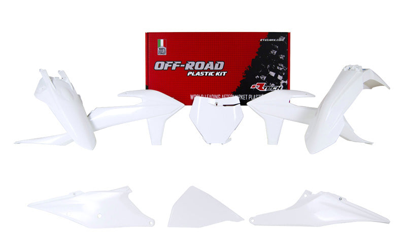 KTM SX SXF XC XCF 2019-2022 plastic kit - White