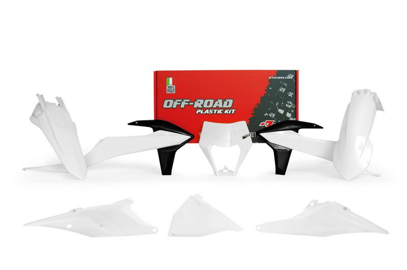 Kit plastiche KTM EXC EXCF XC-W 2020-2023 - Bianco Nero