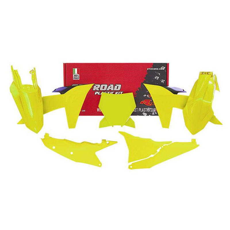 KTM SX SXF XC XCF 2023-2024 plastic kit - Fluo Yellow