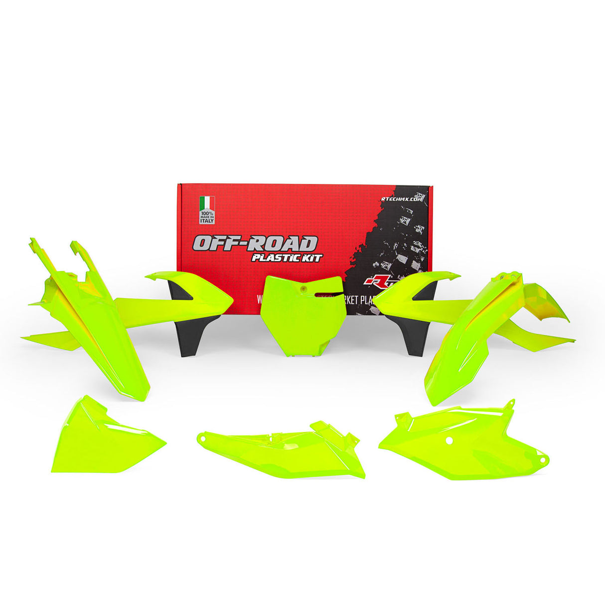 KTM SX 85 Plastic Kit - Gas Gas MC 85 - Fluorescent Yellow