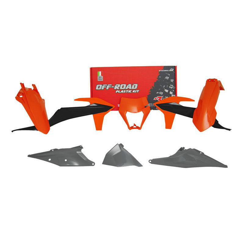 KTM EXC EXCF XC-W 2020-2023 plastic kit - Orange Gray