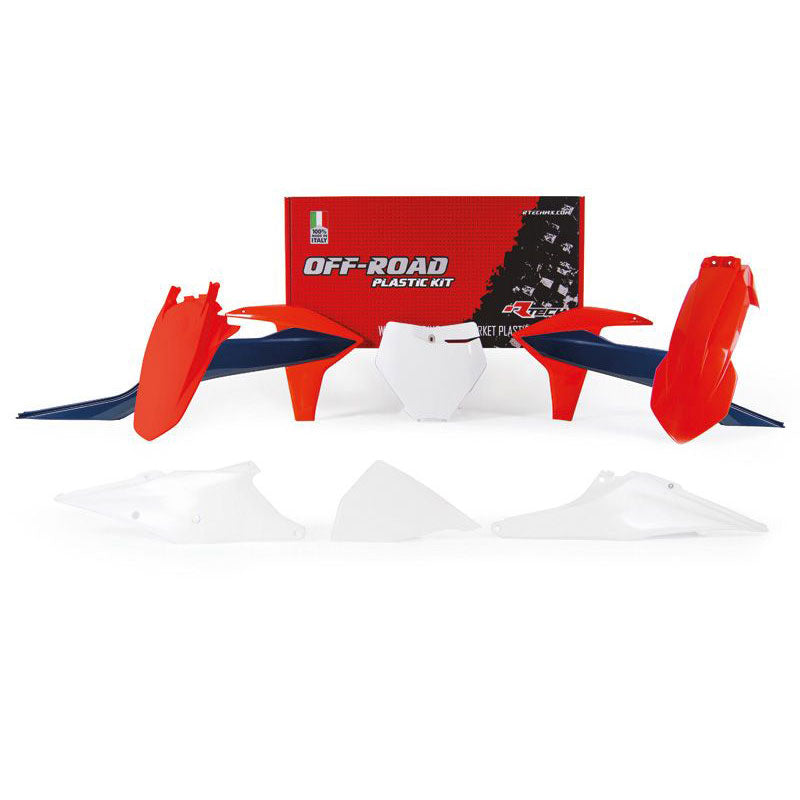 Kit plastiche KTM SX SXF XC XCF 2019-2022 - Arancione Blu