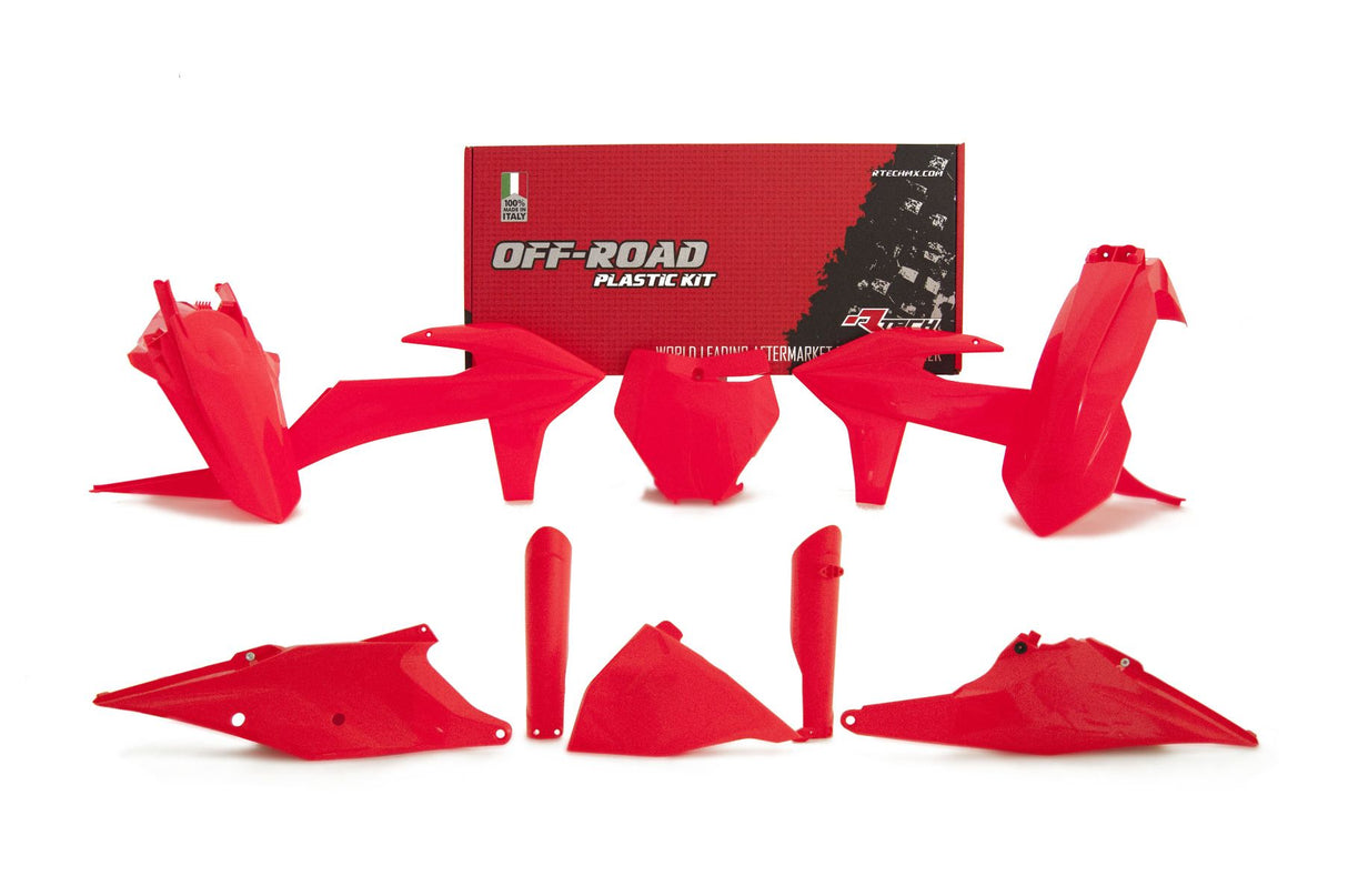 KTM SX SXF XC XCF 2019-2022 plastic kit - Ducati Red