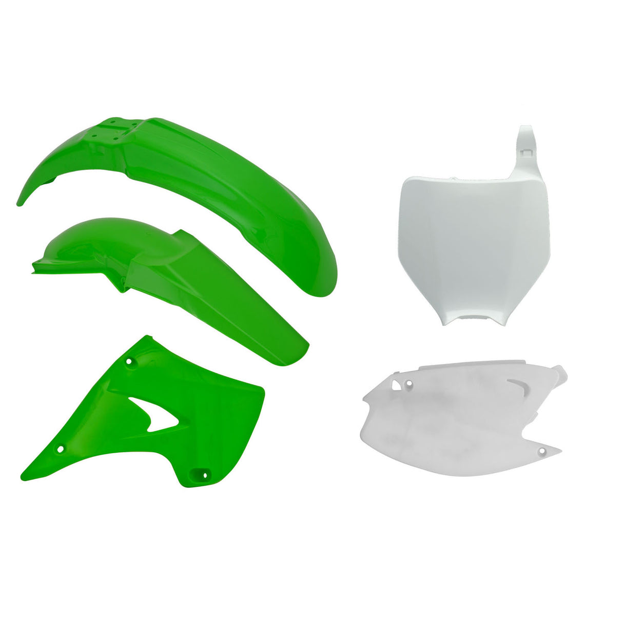 Kit plastiche Kawasaki KX 125-250 2003-2008 - Verde