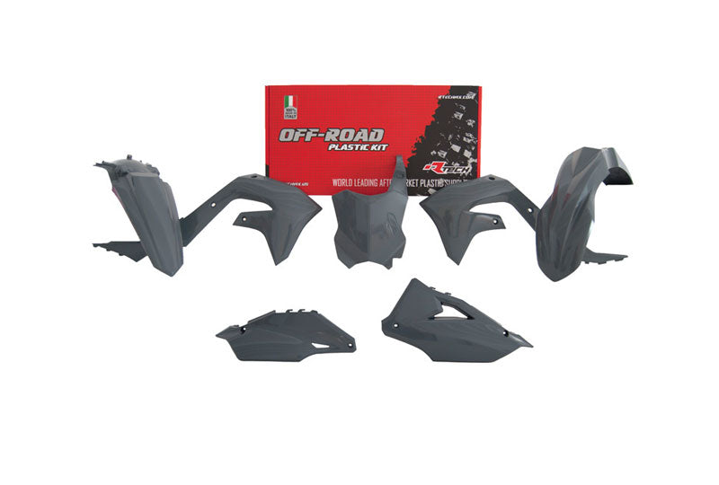Kit plastiche Kawasaki KXF 250 2021-2024 / KXF 450 2019-2023 - Grigio