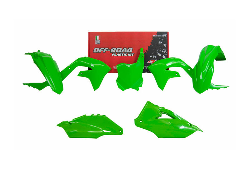 Kit plastiche Kawasaki KXF 250 2021-2024 / KXF 450 2019-2023 - Verde