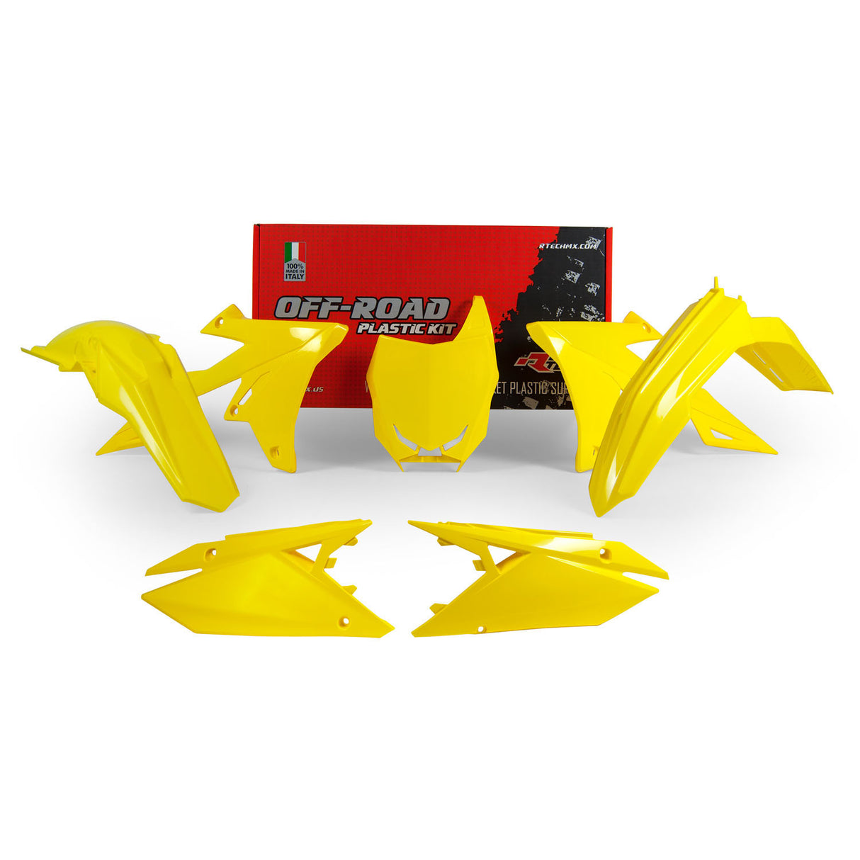 Plastic kit Suzuki RMZ 250-450 2018-2024 - Yellow