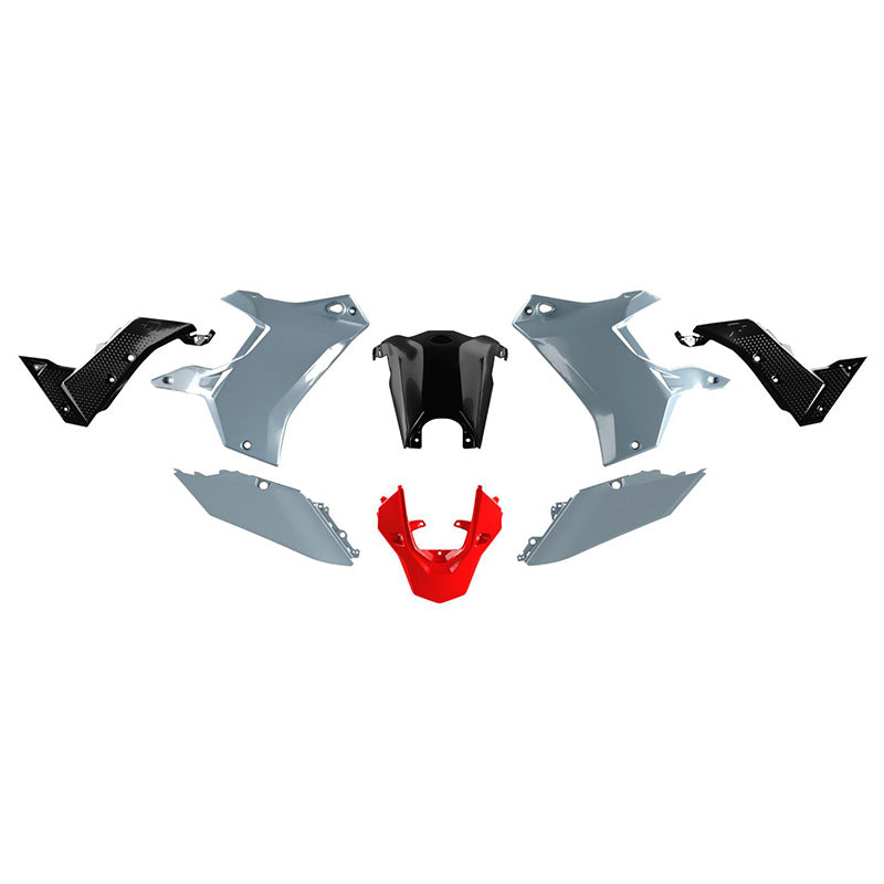 T7 Revolution Plastic Kit Yamaha Tenere 700 - Grey Black Red