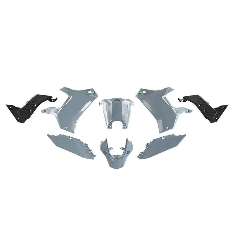 T7 Revolution Plastic Kit Yamaha Tenere 700 - Grey Black