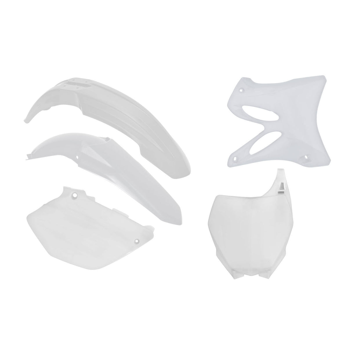 Plastic Kit Yamaha YZ 125-250 2006-2014 - White