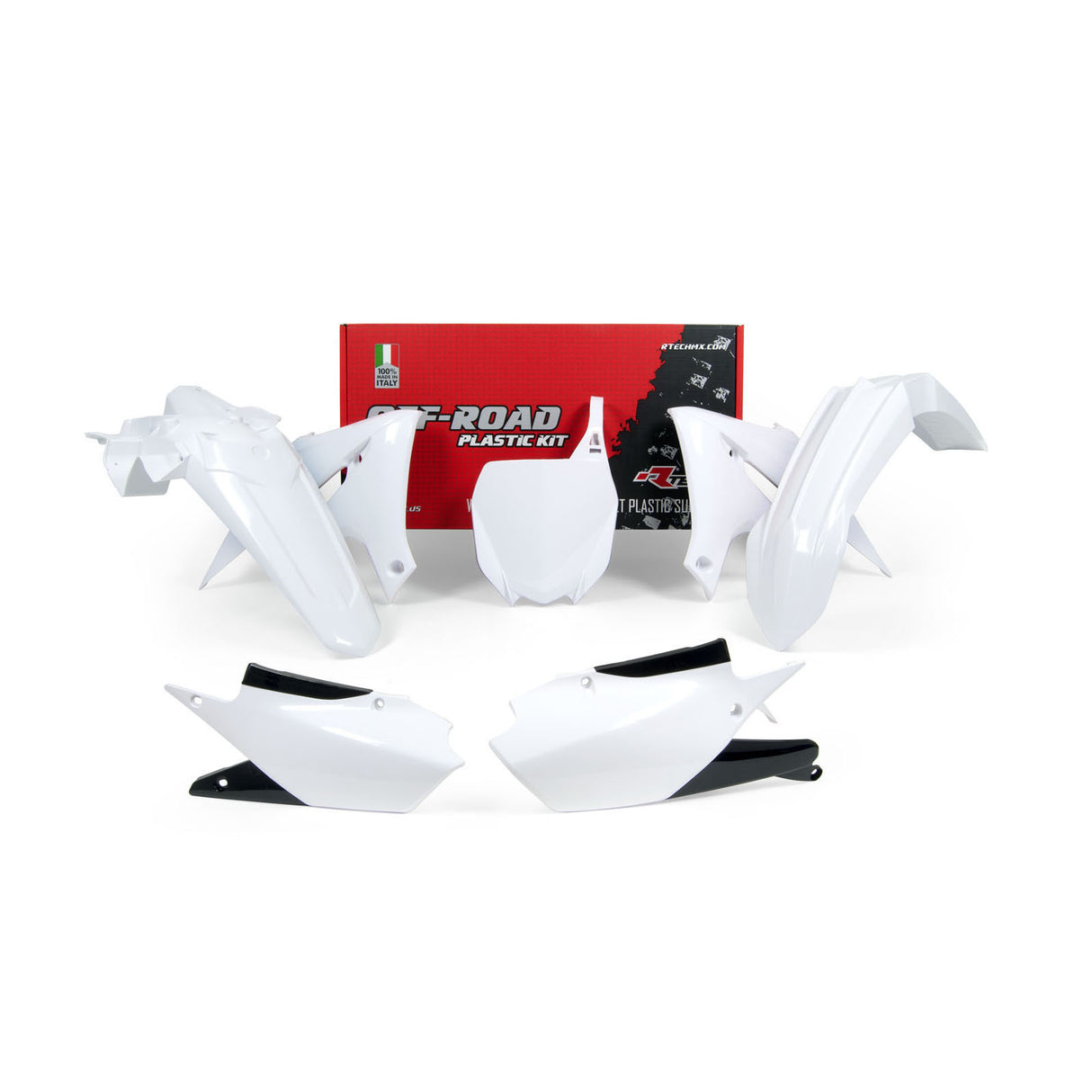 Plastic Kit Yamaha YZF 250-450 2018-2023 - White