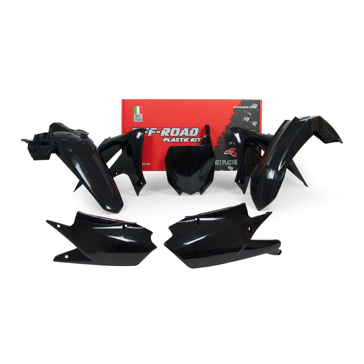 Plastic Kit Yamaha YZF 250-450 2018-2023 - Black