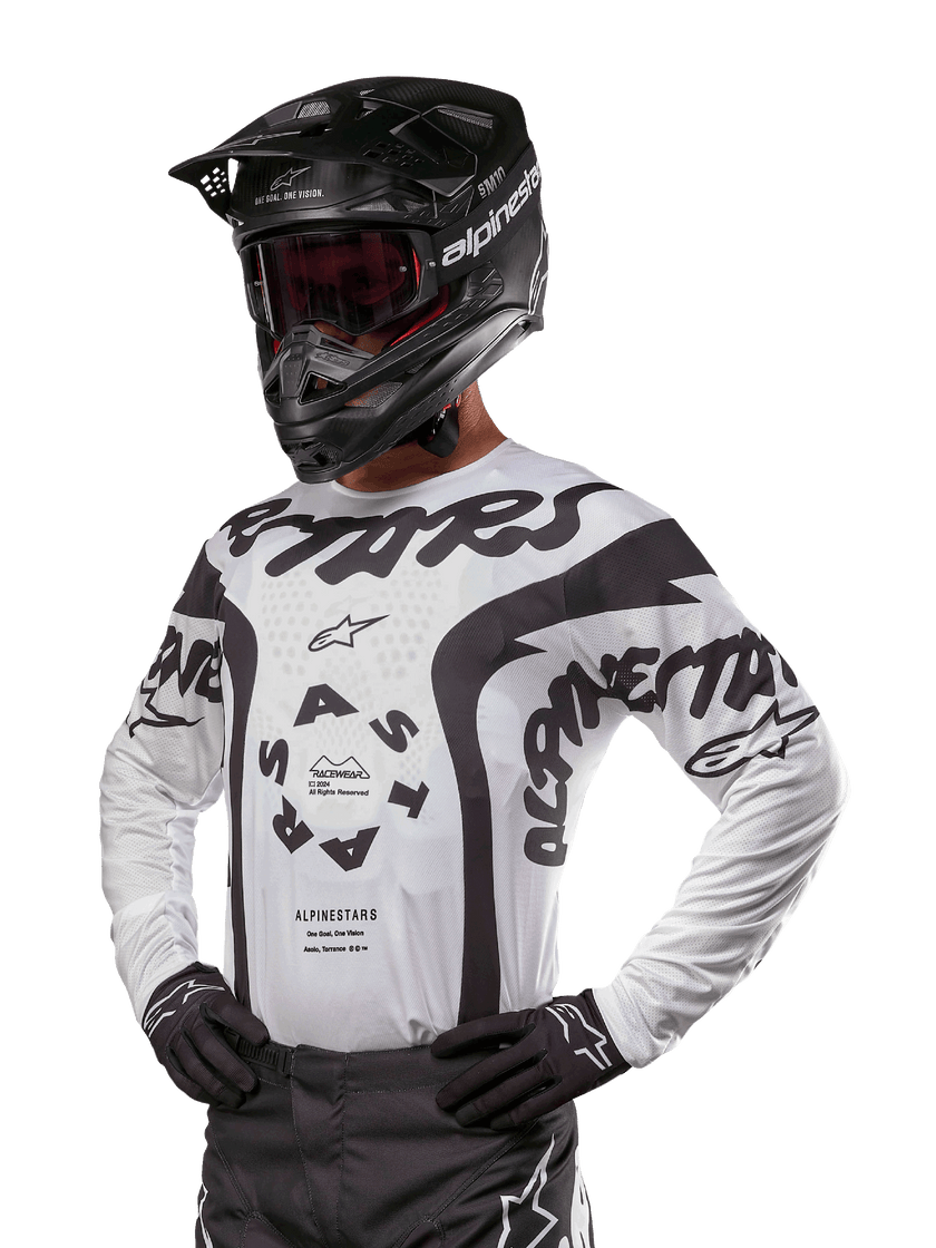 Alpinestars Racer Hana Jersey - White Black