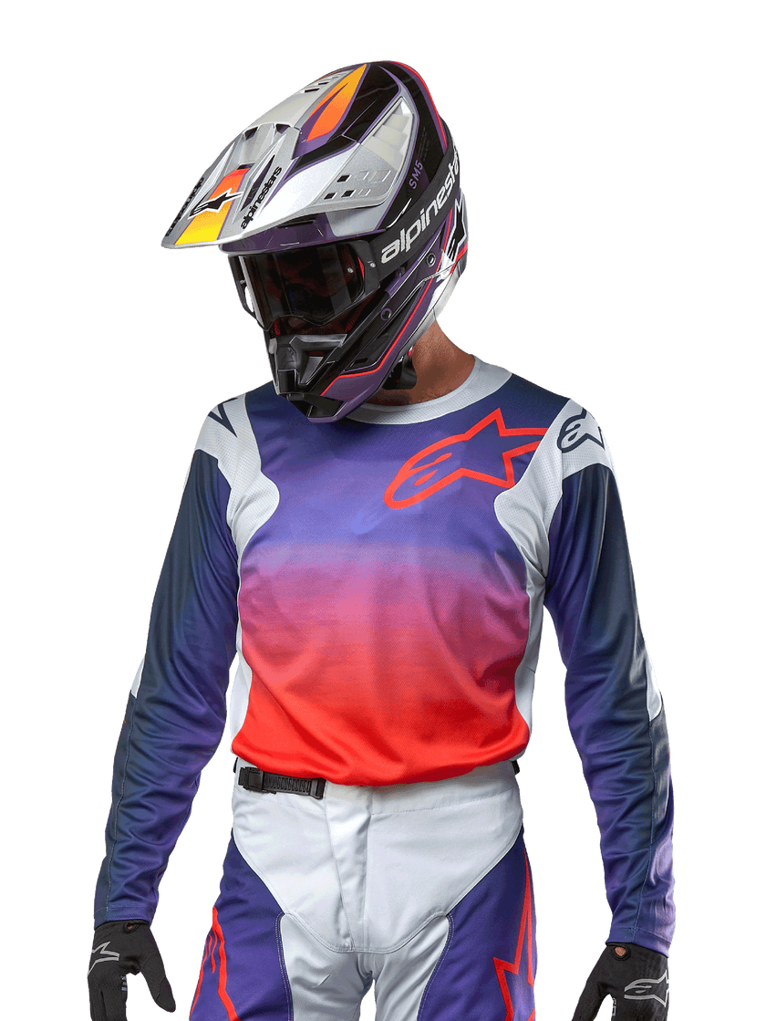 Alpinestars Racer Hoen Jersey - Grey Orange