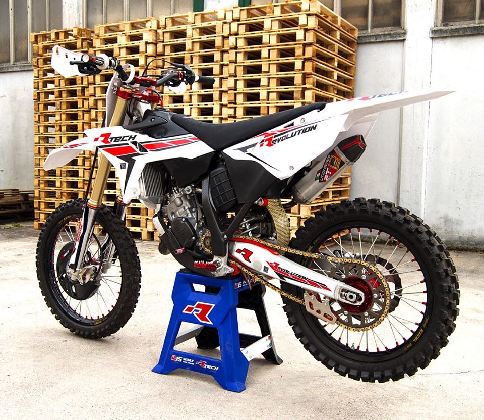 Rtech Revolution plastic kit Yamaha YZ 125 250 - Blue