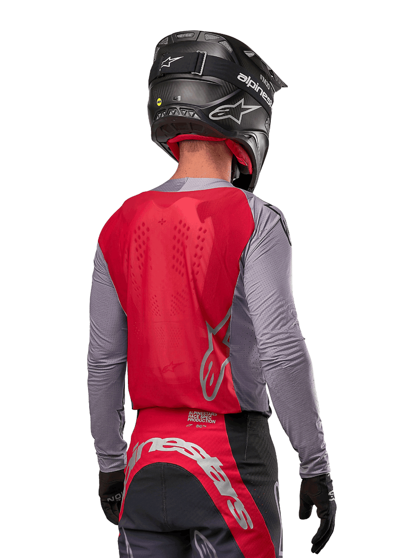 Alpinestars Supertech Dade Jersey - Iron Red Berry