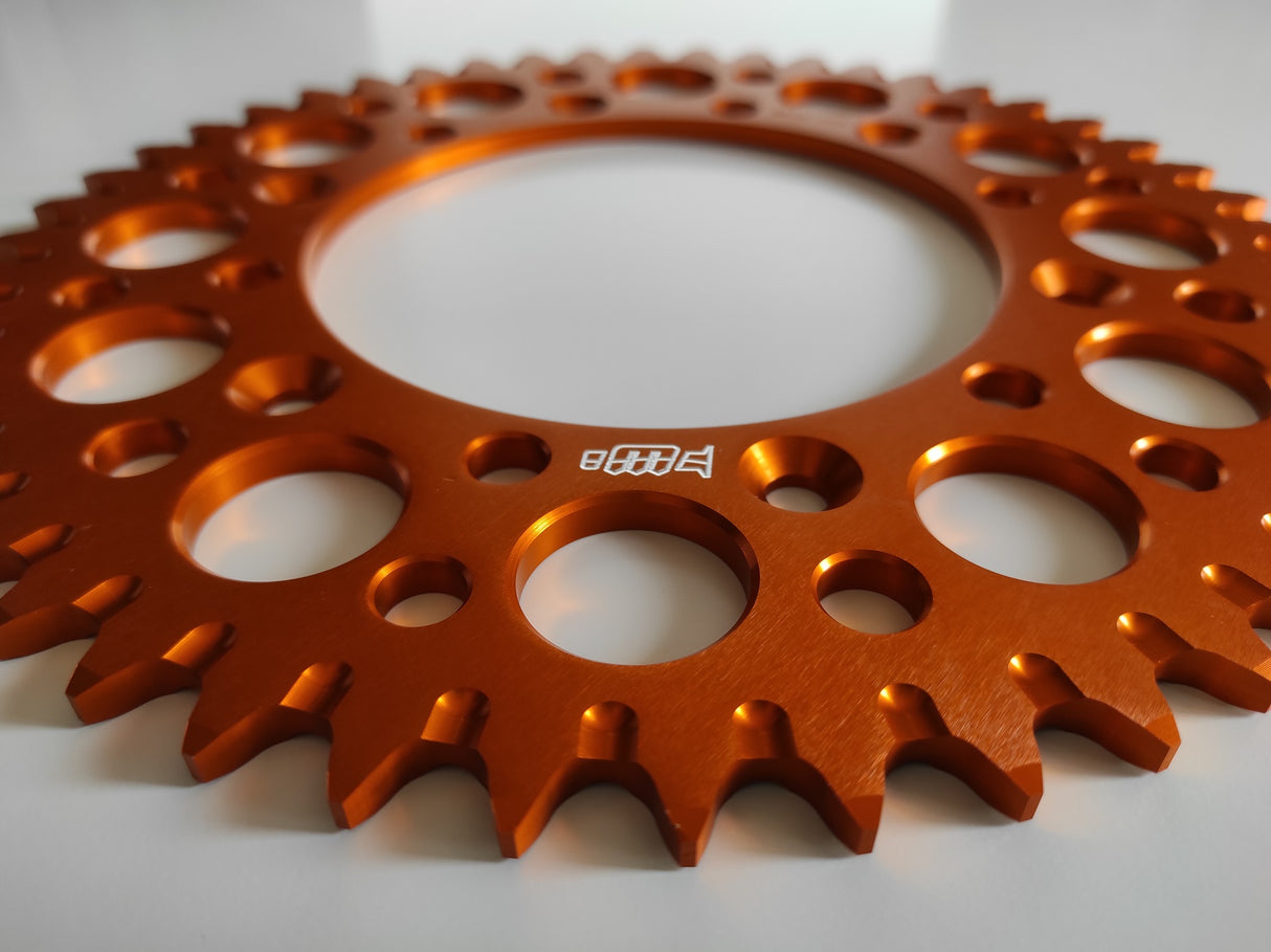 Corona in ergal Serie R - Gas Gas / Husaberg / Husqvarna / KTM - Arancione