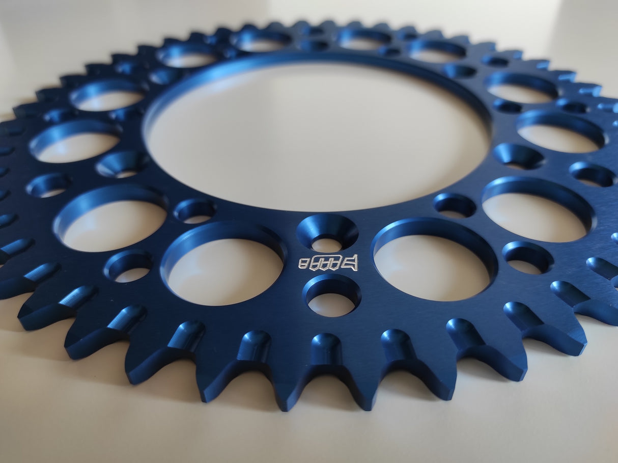 Corona in ergal Serie R - Yamaha YZ YZF WRF / Fantic XE XX - Blu