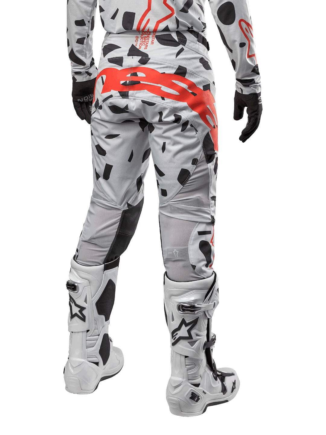 Pantaloni Alpinestars Techstar Rantera - Grigio Camo