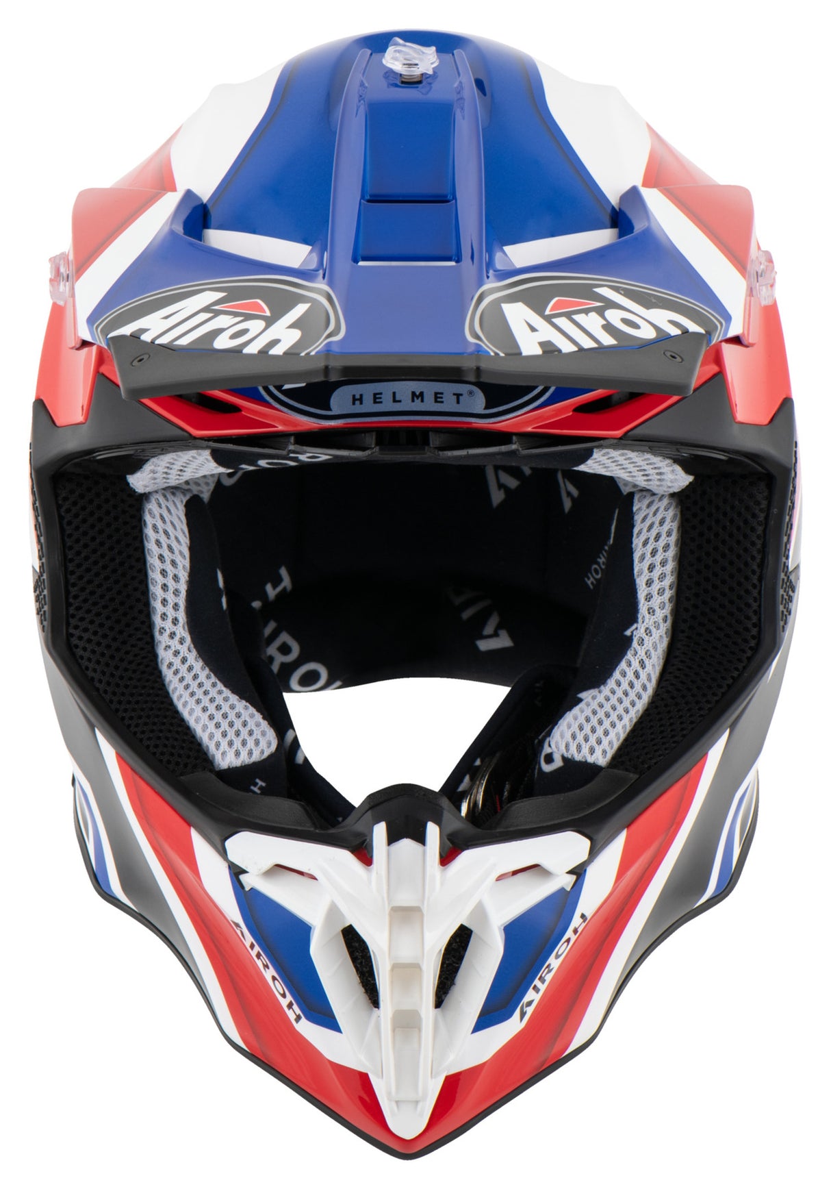 Airoh TWIST 2.0 SHAKEN Helmet - Blue Red