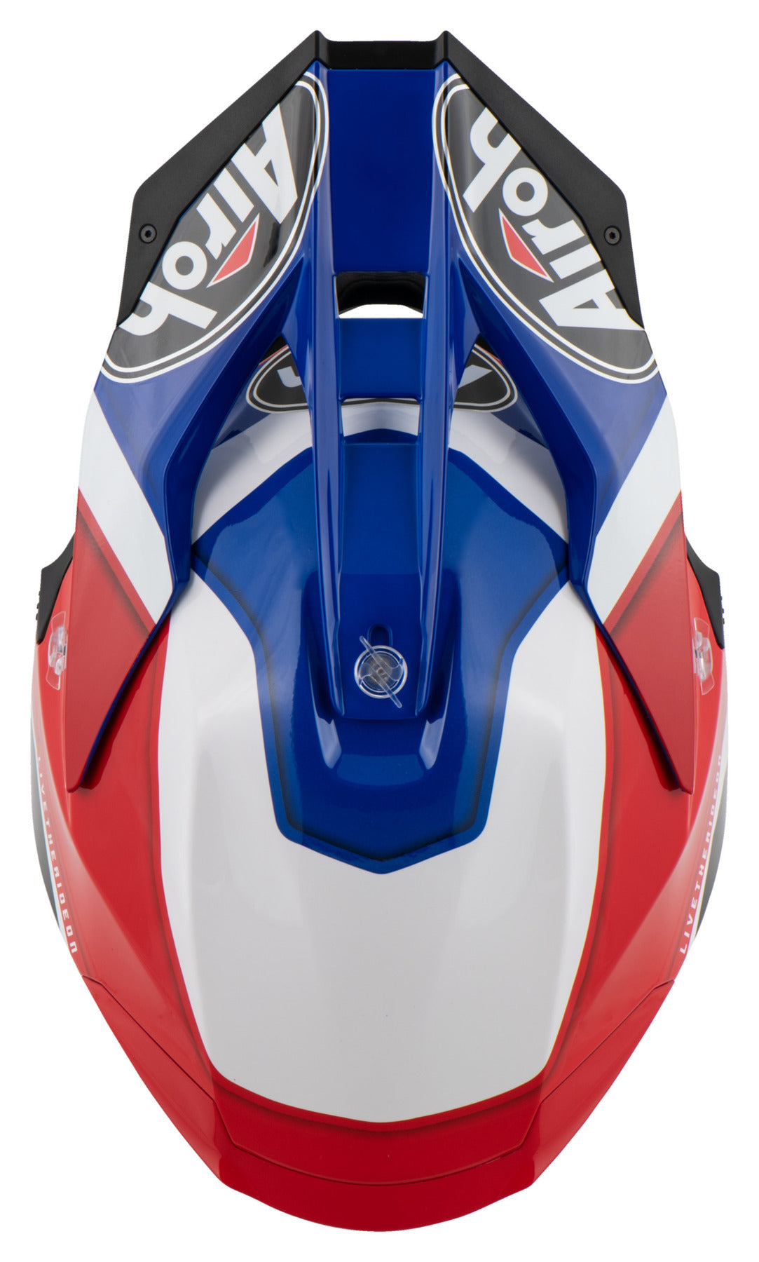 Airoh TWIST 2.0 SHAKEN Helmet - Blue Red