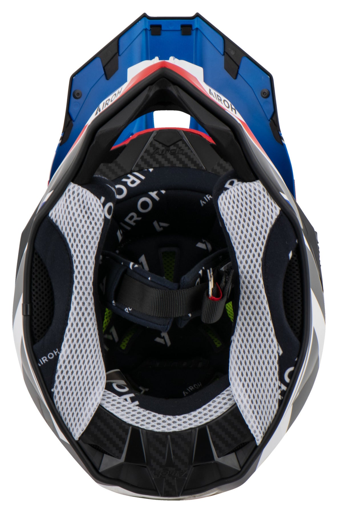 Airoh TWIST 2.0 SHAKEN Helmet - Blue Red