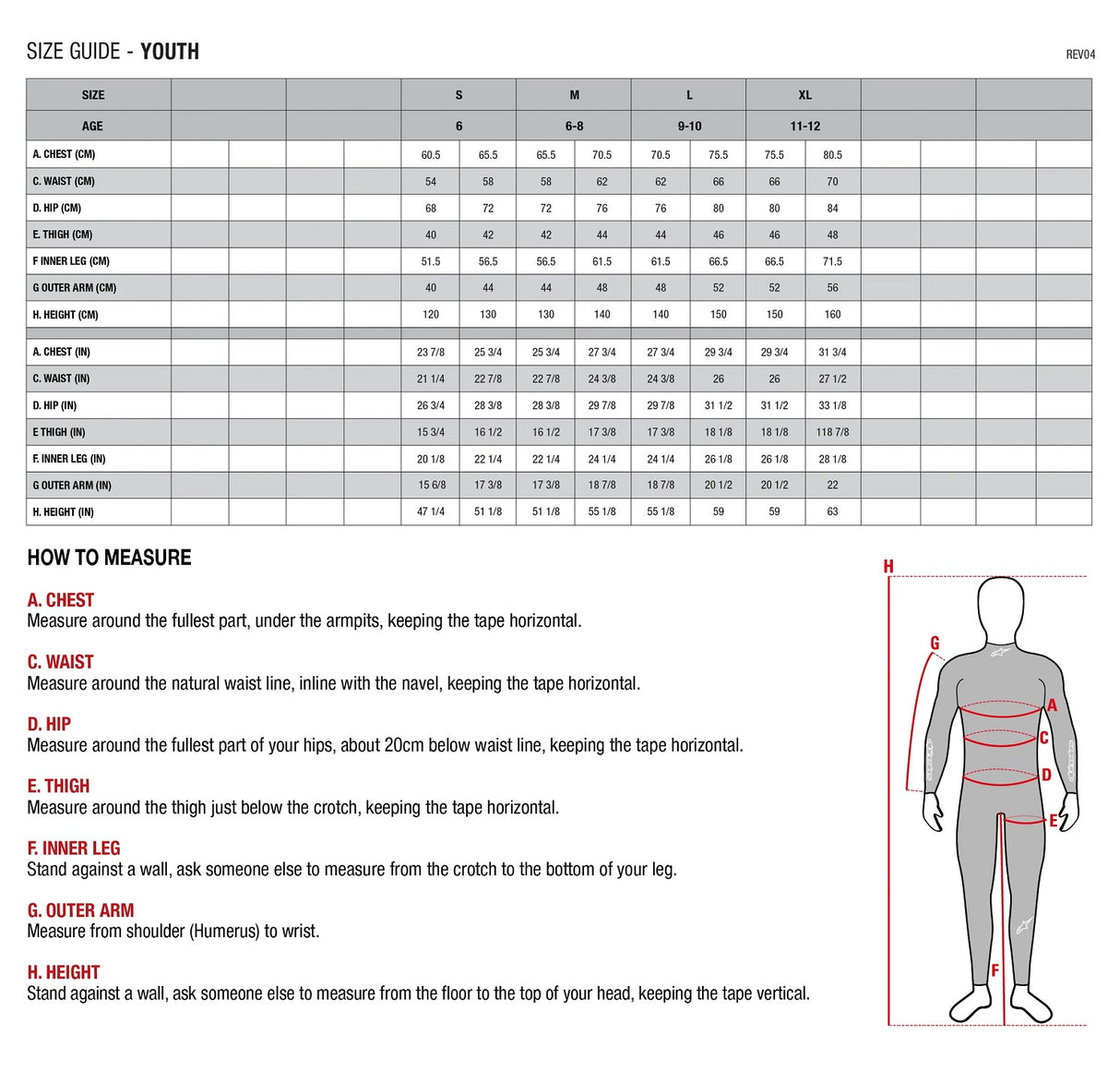 Alpinestars Sequence Youth Collar - Orange