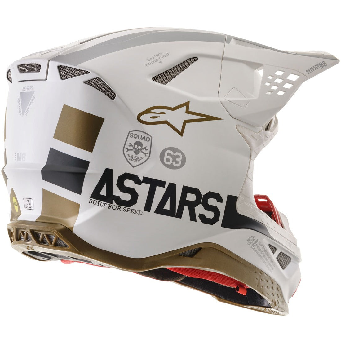 Alpinestars S-M8 Squad Vegas Limited Edition helmet