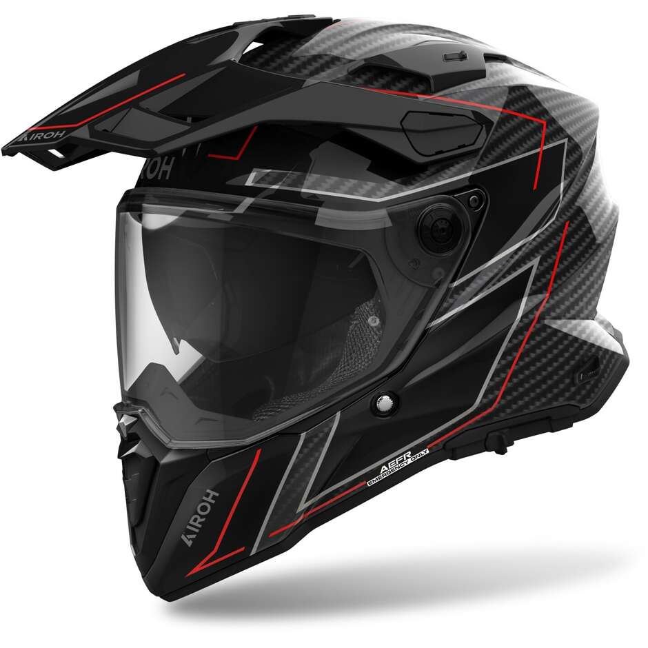 Casco Airoh COMMANDER 2 CARBON STYLISH