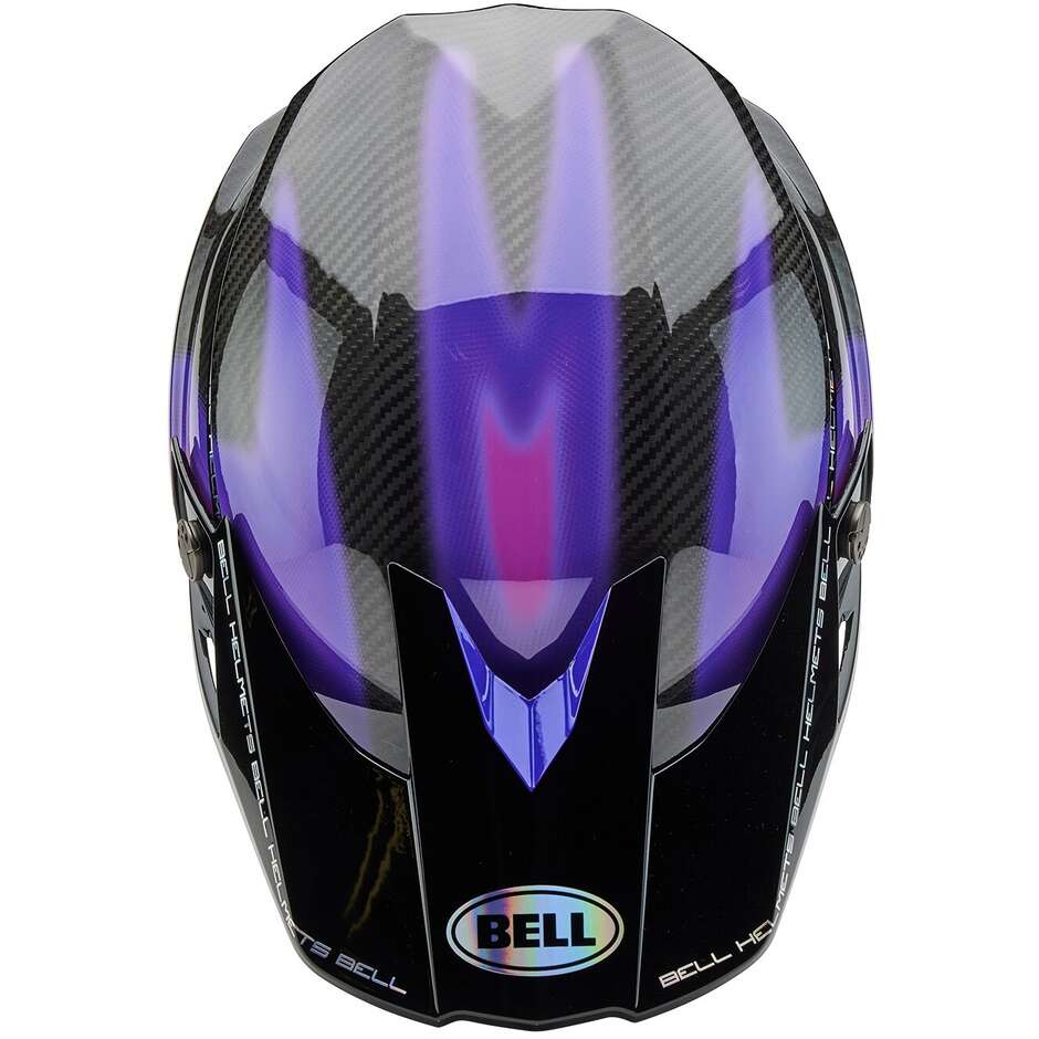Bell MOTO-10 SPHERICAL FLARE Helmet - Gloss Purple