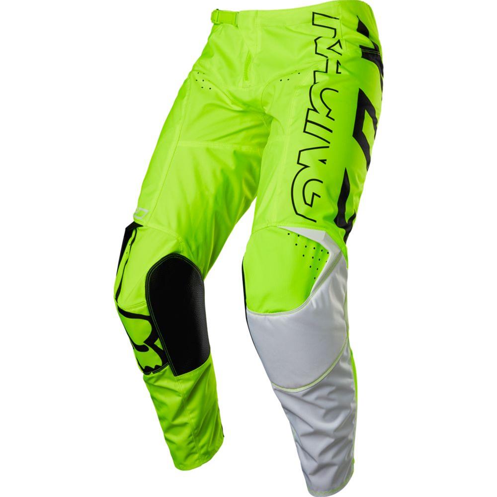 Pantaloni FOX 180 Skew - Giallo Fluo