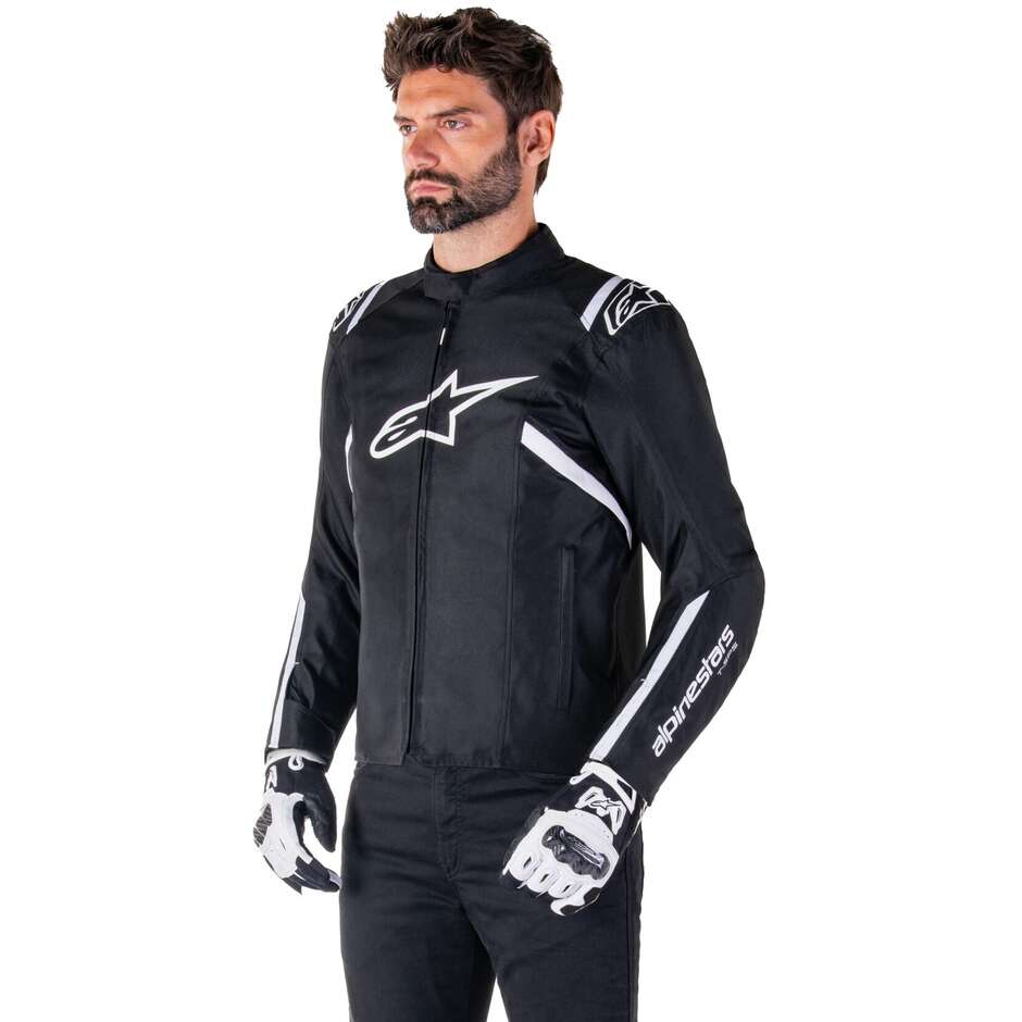 Alpinestars T-SPS V2 WP Waterproof Jacket - Black White