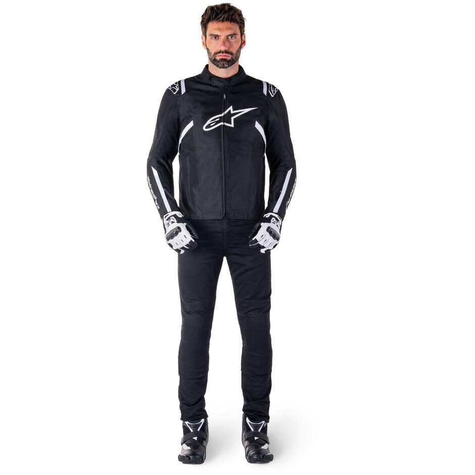 Alpinestars T-SPS V2 WP Waterproof Jacket - Black White