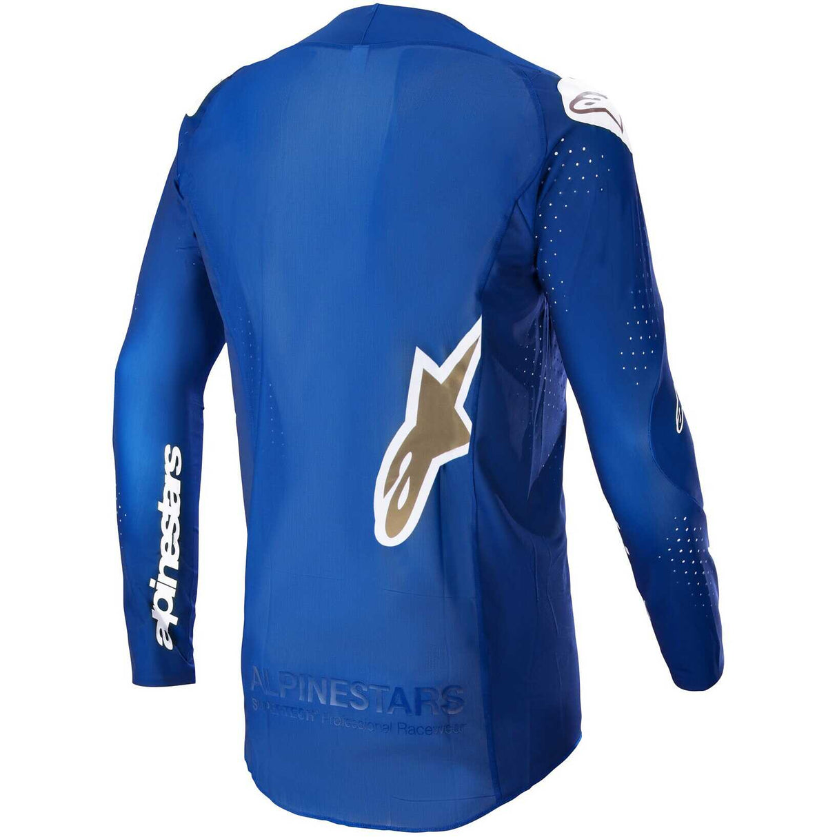 Completo Alpinestars Supertech Bruin - Blue Gold