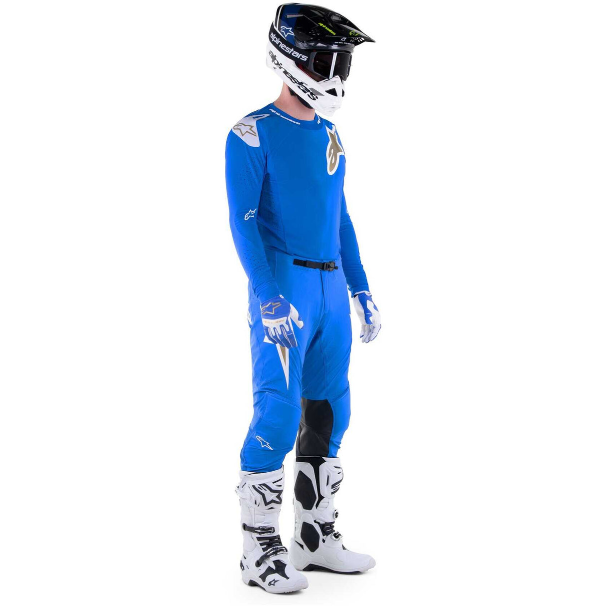 Alpinestars Supertech Bruin Jersey - Blue Gold