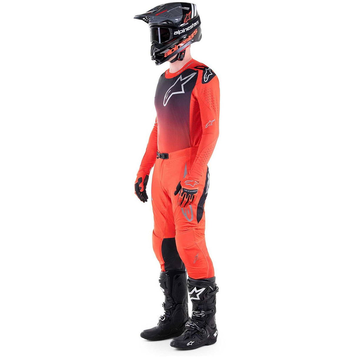 Completo Alpinestars Supertech Risen - Hot Orange