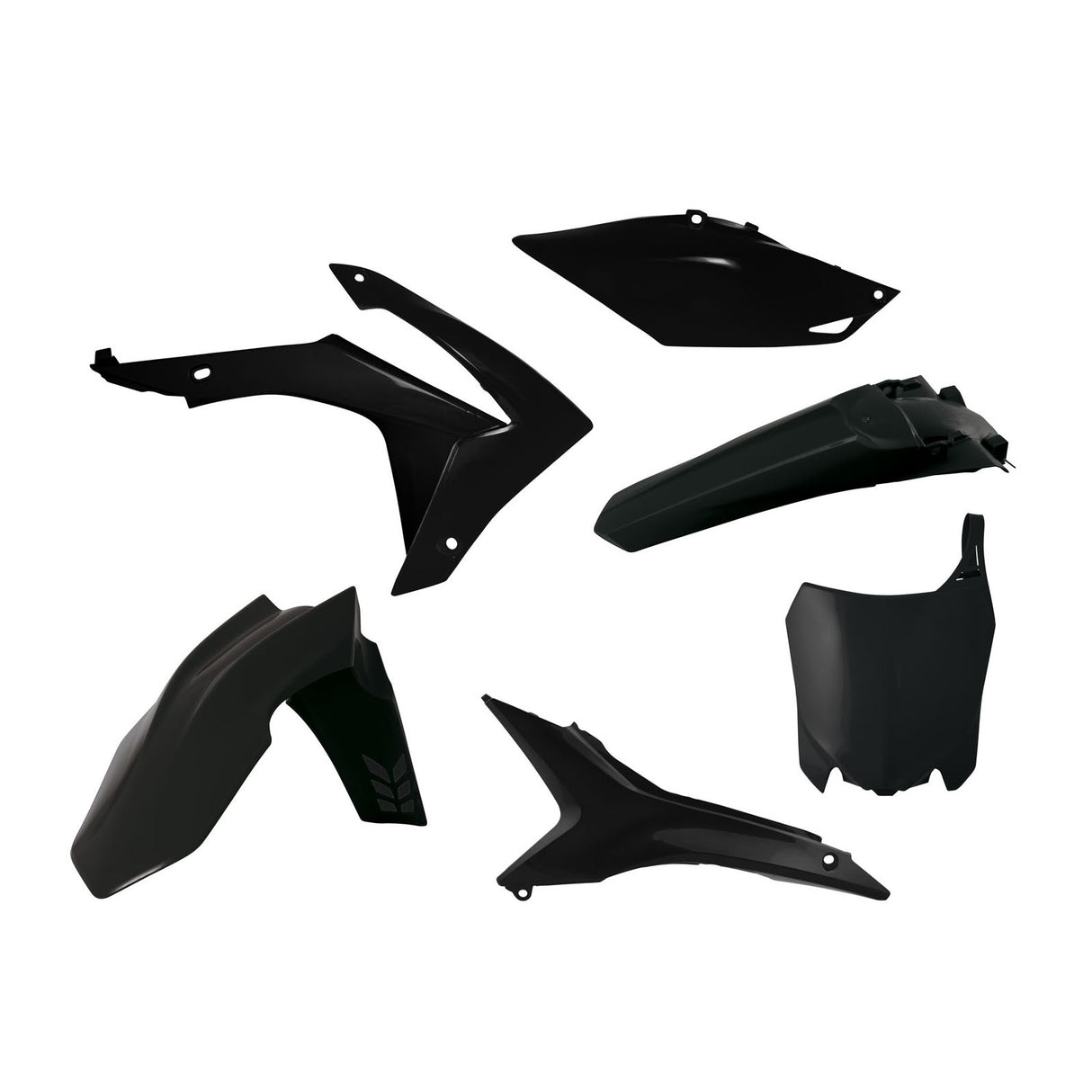 Plastic Kit Honda CRF 250 2014-2017 - CRF 450 2013-2016 - Black