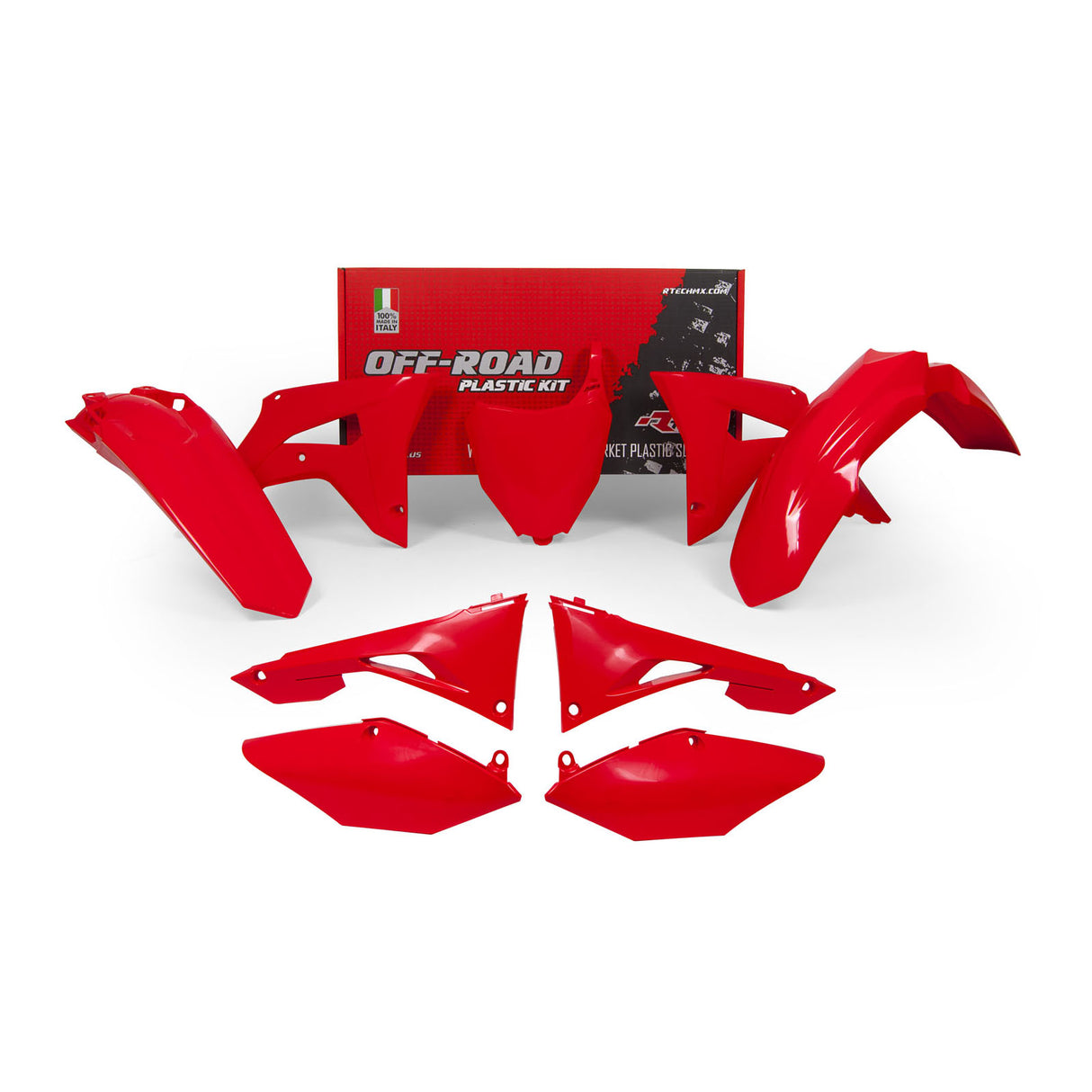 Kit plastiche Honda CRF 250 2018 - CRF 450 2017-2018 - Rosso