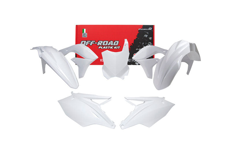 Kit plastiche Kawasaki KXF 450 2016-2018 - Bianco