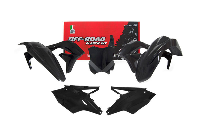 Kit plastiche Kawasaki KXF 450 2016-2018 - Nero