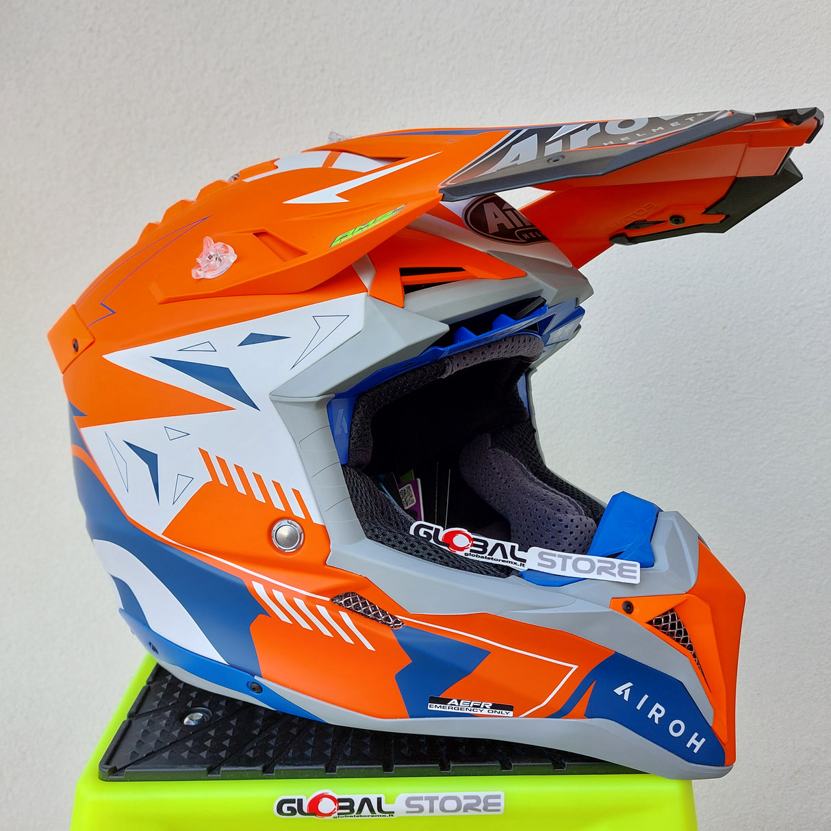 Airoh Aviator 3 SPIN Helmet - Orange Fluo Matt