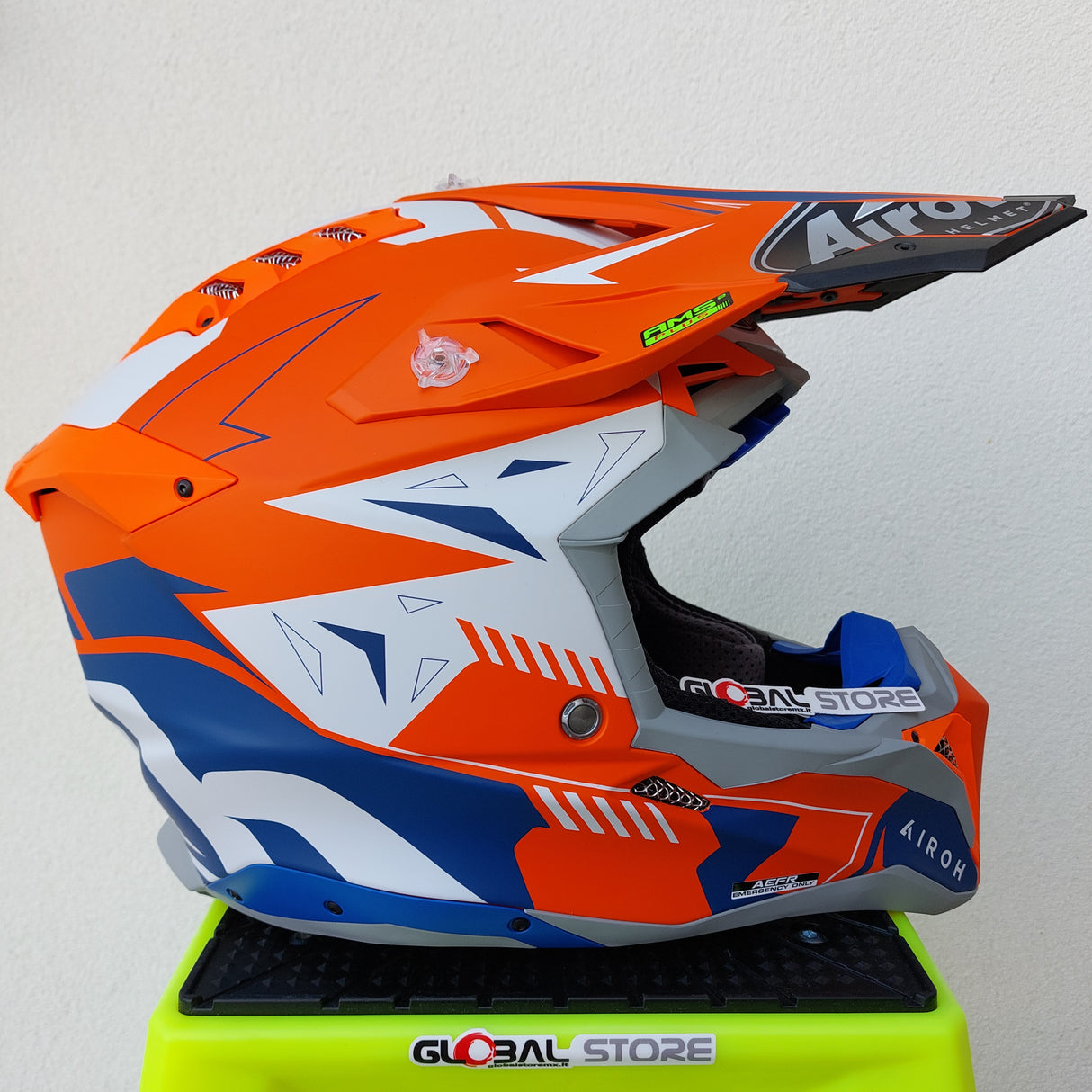 Airoh Aviator 3 SPIN Helmet - Orange Fluo Matt
