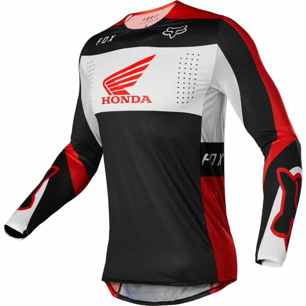 Maglia FOX Flexair Honda - Rosso Nero Bianco