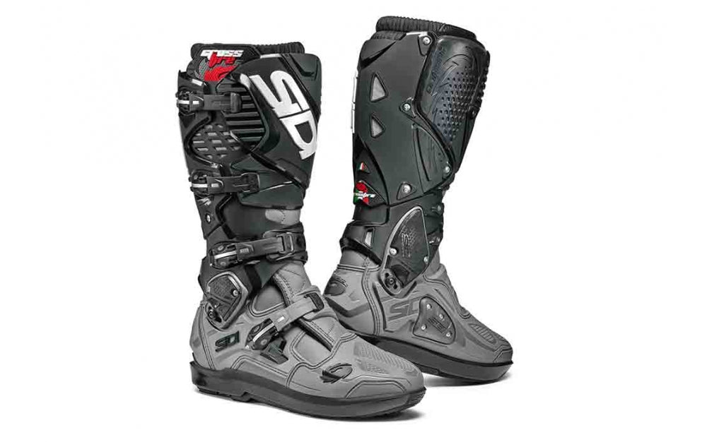 Sidi Crossfire 3 SRS Boots - Grey Black