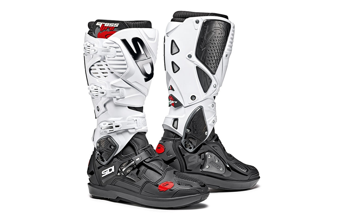 Sidi Crossfire 3 SRS Boots - Black White